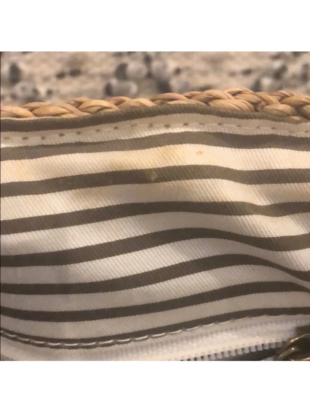 J. Crew straw bag - Picture 5 of 6
